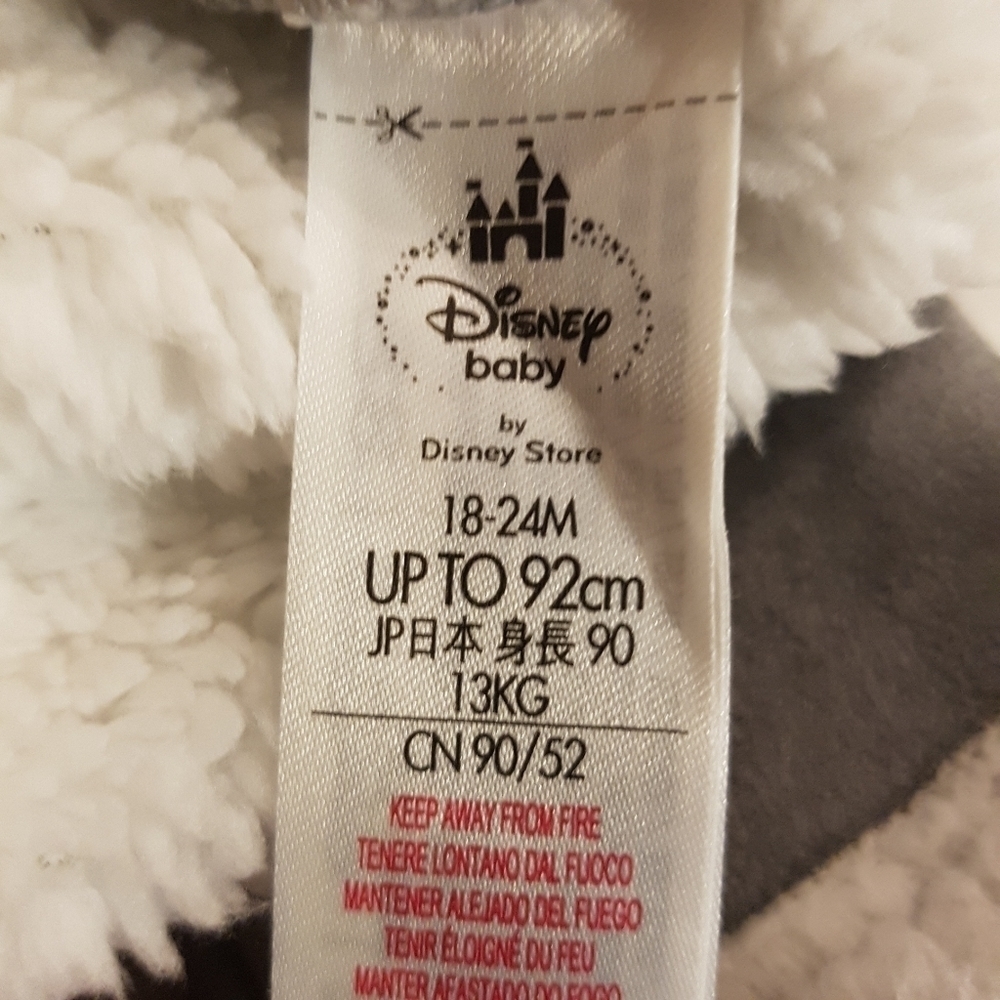 Mickey Mouse gray jacket 18-24 months - Picture 3 of 6